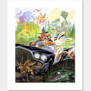 Sam and Max Hit the Road [Textless] Posters and Art